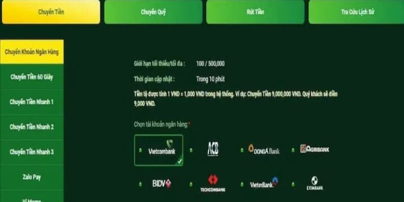Các Phương Thức Rút Tiền FB88